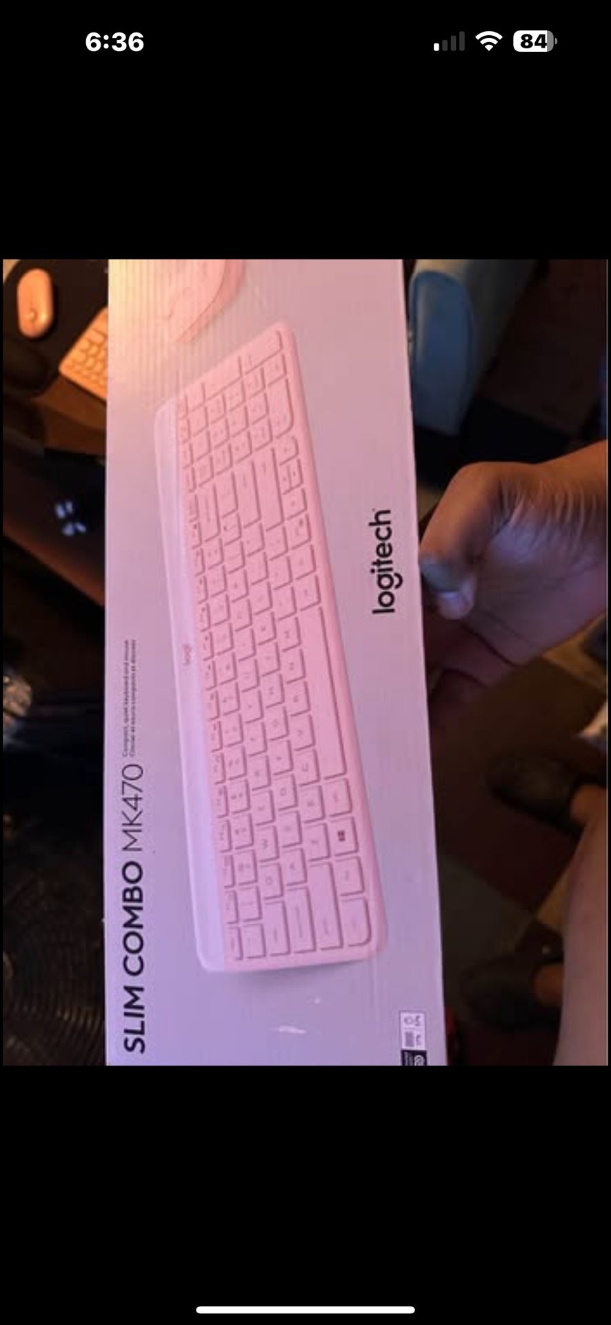 Two Logitech Keyboards