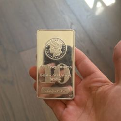 10oz Silver bar