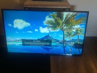 49” LG HD TV No Remote