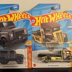 Hot Wheels Land Rover, Fast -Bed Hauler.