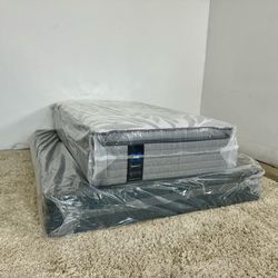 Twin XL Sealy Posturepedic Pillow Top Mattress (Delivery Is available)
