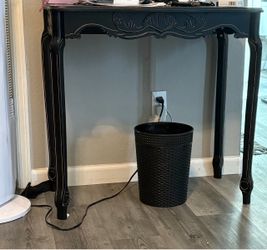 Black French style side tables $80 each obo
