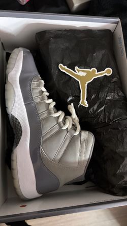 jordan 11 cool grey 5.5y