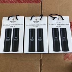 American Pl., Casino, 17 ounce smart water bottles two pack LOT 3