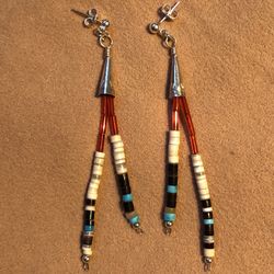 Heishi & Bead Earrings