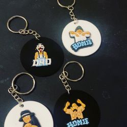 Key Chains And Earrings Custom .. 