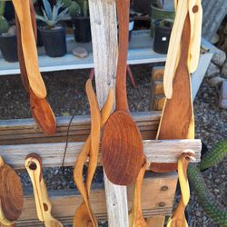 Hand Carved Mesquite Spoons...