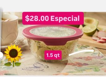 Conteiner 1.5 qt para Salsas Guarda Comida s Postres Ensaladas Especial   Pr