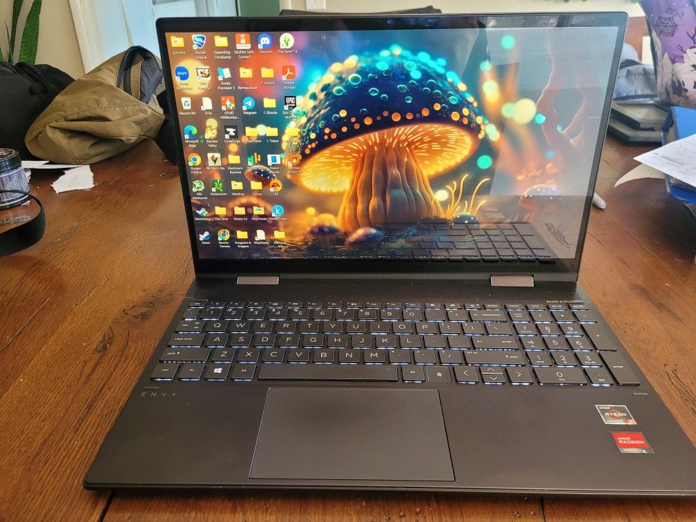 Hp Envy X360 Ryzen 5500u, 16gb RAM, Touchscreen