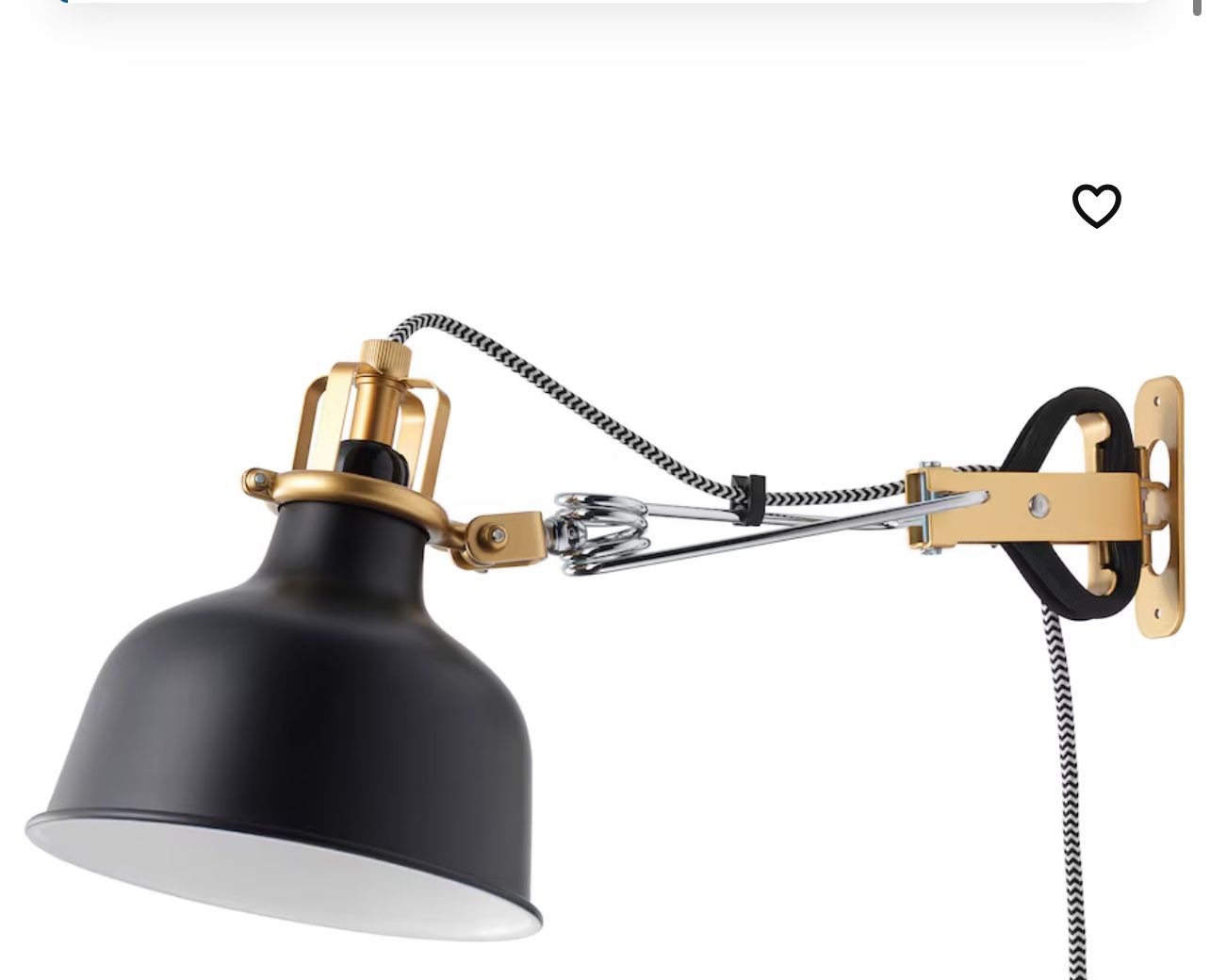 IKEA Ranarp Wall/Clamp Lamp