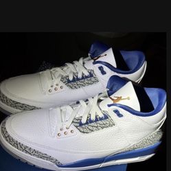 JORDAN 3 RETRO 'WASHINGTON WIZARDS 11.5 $200 Never Worn