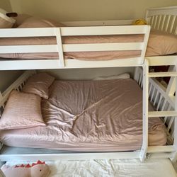 Twin Over Full Bunk Bed With Trundle!
