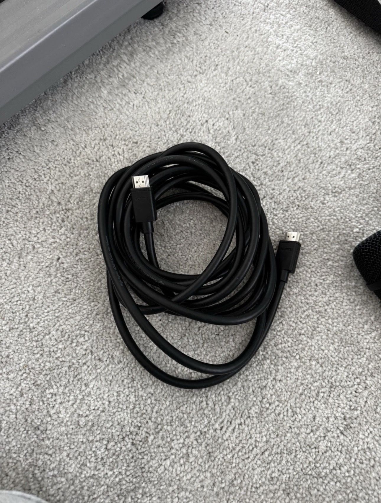 HDMI Cable Over 10 ft Black Standard Male to Male 1:1 Connection