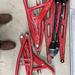 2020 Turbo S Front A arms and Trailing Arms,