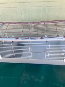 Cage for a guinea pig or rabbit