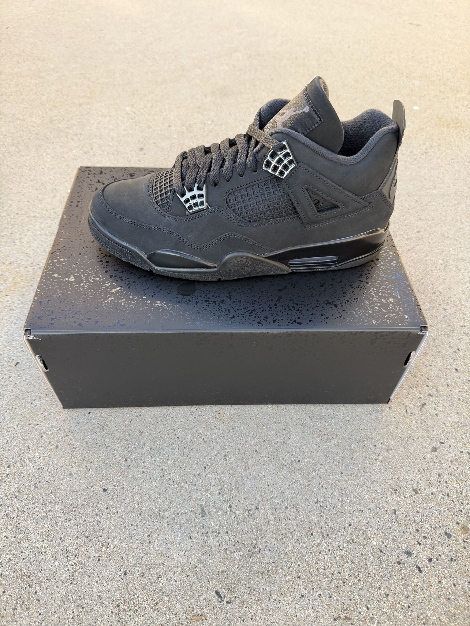 Air Jordan 4 Black Cat Size 10
