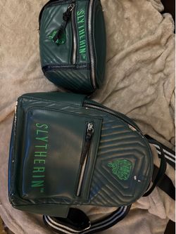 Danielle Nicole Harry Potter Slytherin Backpack and Belt Bag Set