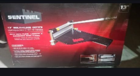 Brand New Sentinel 13" Multi-Floor Cutter (Laminate & Vinyl Plank Pro)