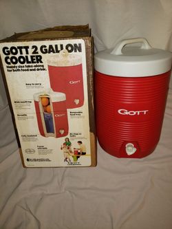 GOTT VINTAGE COLLECTIBLE 2 GAL. COOLER