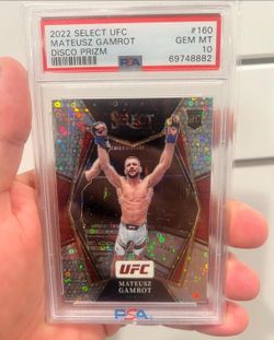 2022 Select UFC • Mateusz Gamrot • Disco Prizm