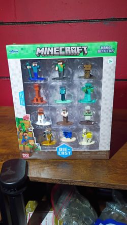 Minecraft Nano Metalfigs Die-Cast Figure Set