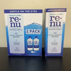 Bausch + Lomb Renu Bundle - New 
