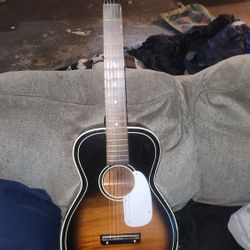 1961  Silvertone Parlor Acoustic Guitar 