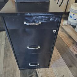 Paper Shreader And Filing Cabinet  