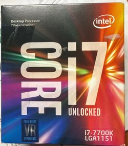 Intel Core i7-7700K Unlocked Desktop Processor