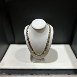 10K Chino Necklace 24 Inch 