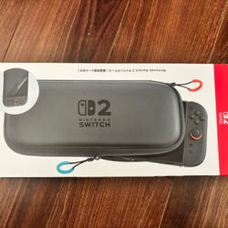 Official Nintendo Switch 2 Carrying Case & Screen Protector