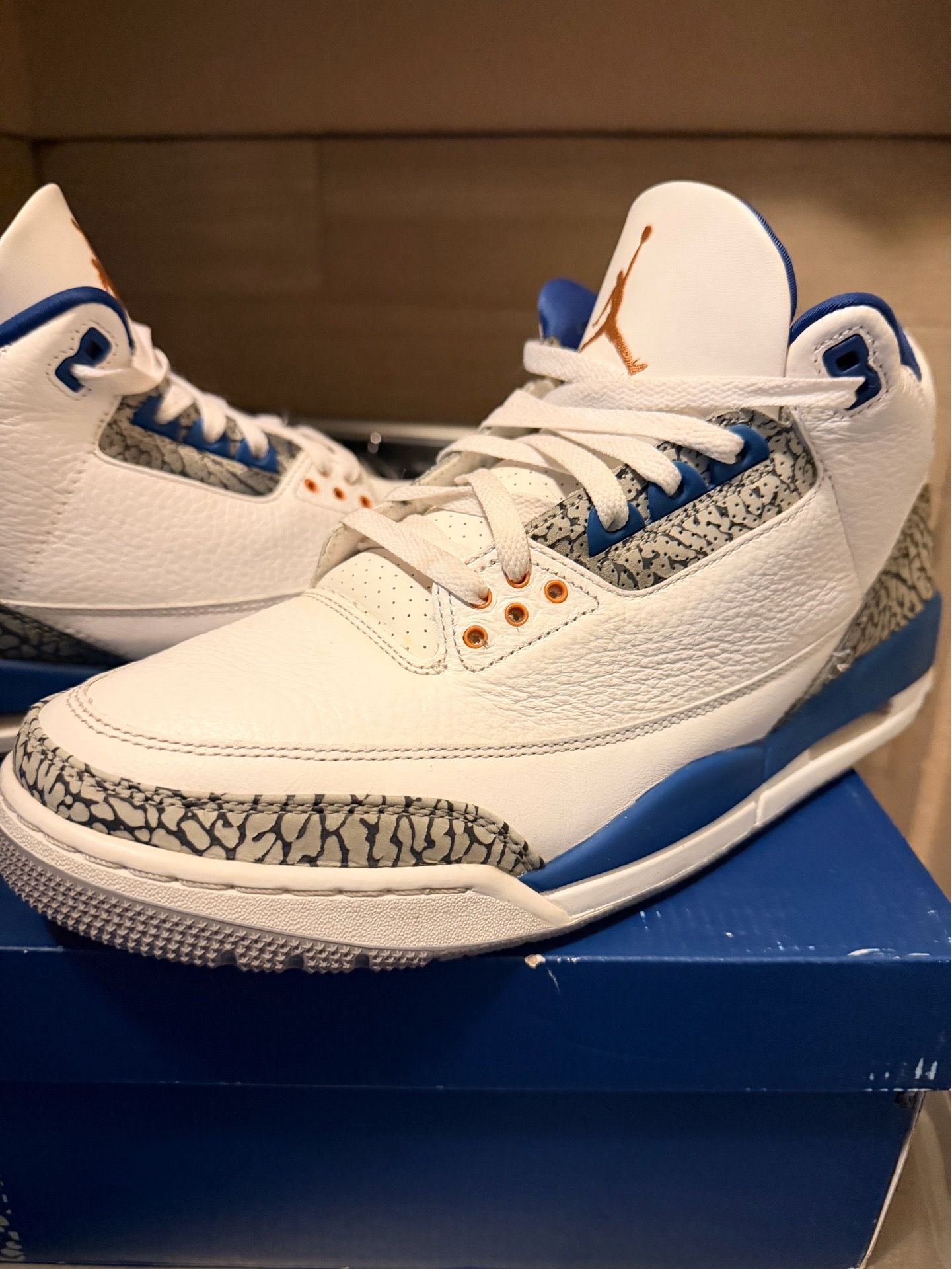 Air Jordan 3 Retro 2023 Wizards Used 11.5