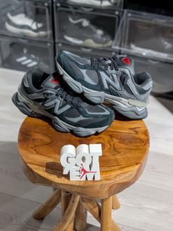 Size 8.5 Men's  
New Balance 9060 
Black Castlerock 
U9060BLK
OG box included