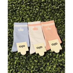 NWT Alo Long Socks 