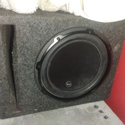 JL Audio W3 In Ported Box 