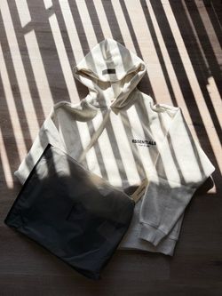 Essential Fear Of God Hoodie Small