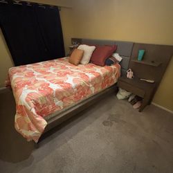 Bed Frame Crate And Barrel  Brand 