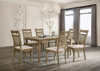 7 Piece ERMORY Dining Table Set 