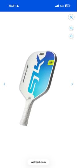 Selkirk SLK Latitude Max Graphite Pickleball Paddle, Polymer Honeycomb Core, 13mm, Oasis/Blue