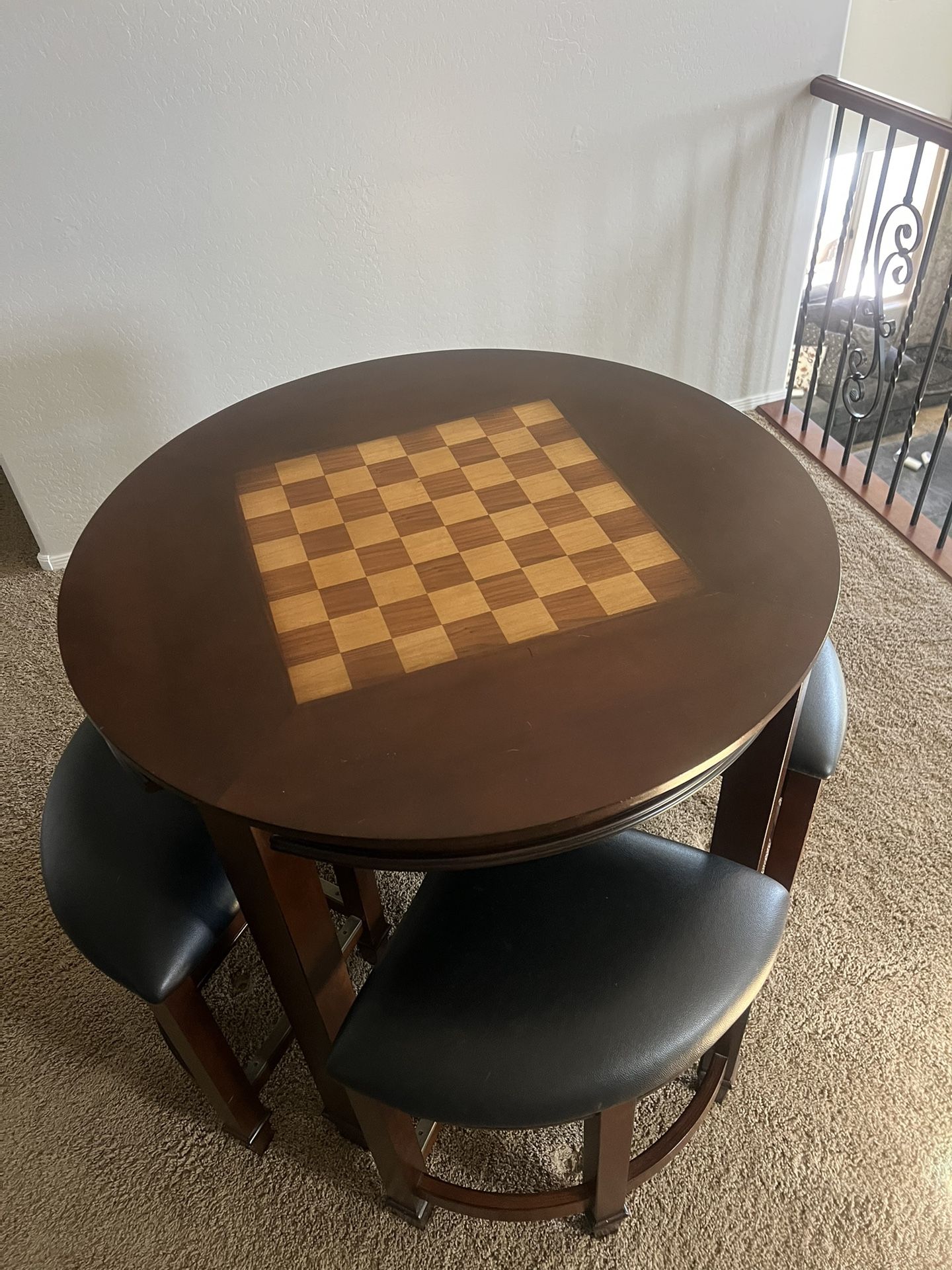 Chess/Checkers Table