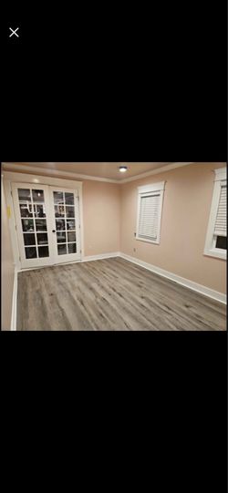 Luxury vinyl flooring
