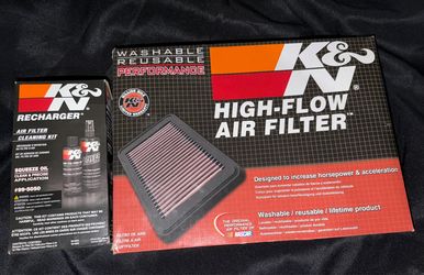 Washable Air Filter and Cleaning Kit