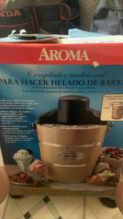 Aroma ice cream maker