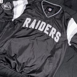 Nfl Team Apparel Raiders Pullover 