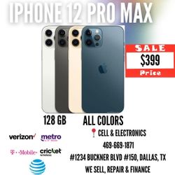 Iphone 12 Pro Max On Special Cash Deal Starting $399