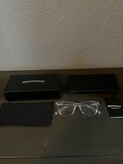 Transparent - Chrome Heart Glasses, Full Set✅