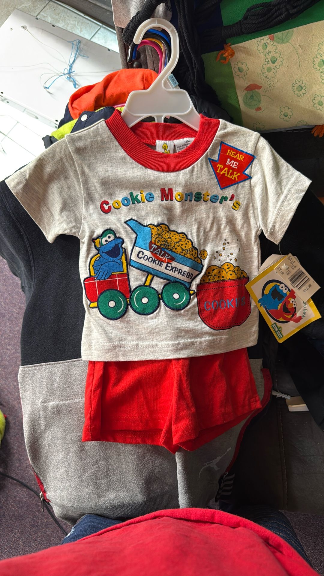 Cookie Monster’s Hear Me Talk Boys 12 Months