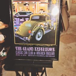 Oh Antique Car Poster By David 