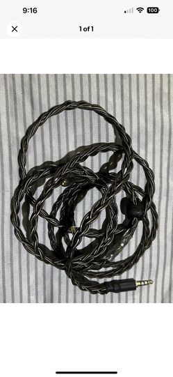 Whiplash 8 braid 2-pin 3.5mm IEM cable