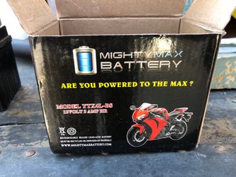 New Mighty Max Battery YTX4L-BS